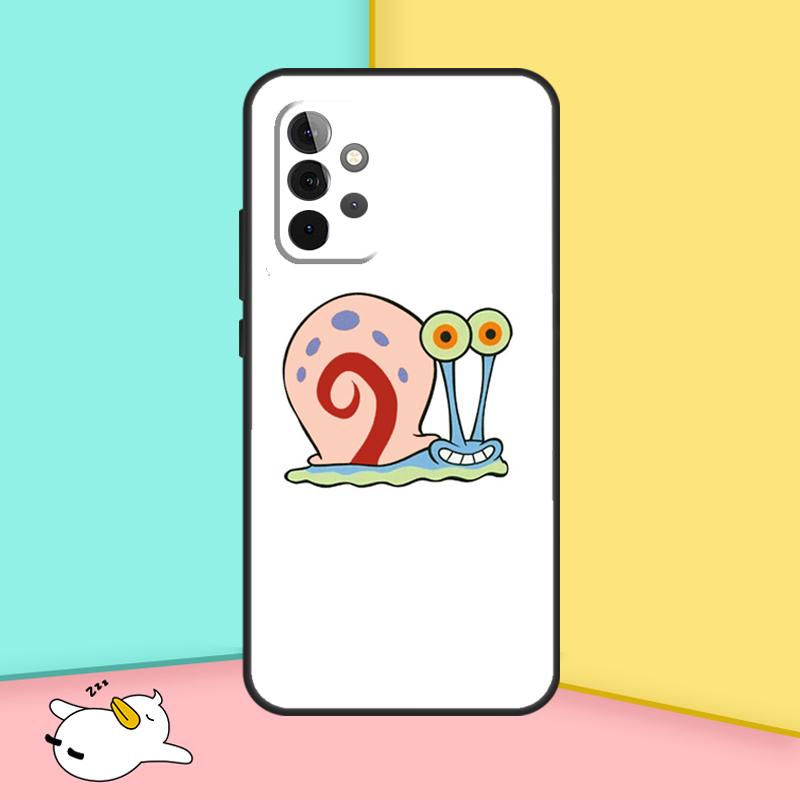 Cartoon Animal Snail Case For Samsung Galaxy A32 A52 A12 A14 A34 A54 A51 A71 A53 A33 A13 A15 A25 A35 A55 Cover
