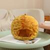 Soft Comfortable Durian Plush Hat Cartoon Durian Photo Hat Simulation Fruit Hat  Themed Event