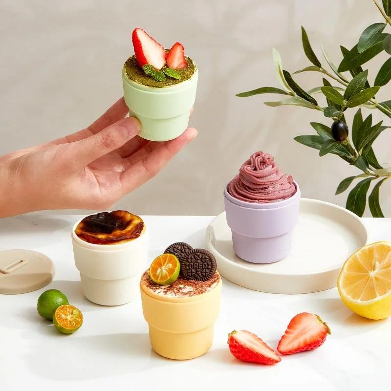 DIY Homemade Cheese Stick Creative Ice Cream Cup Ice Cream Ice Box Multi-functional Ice Cube Molds