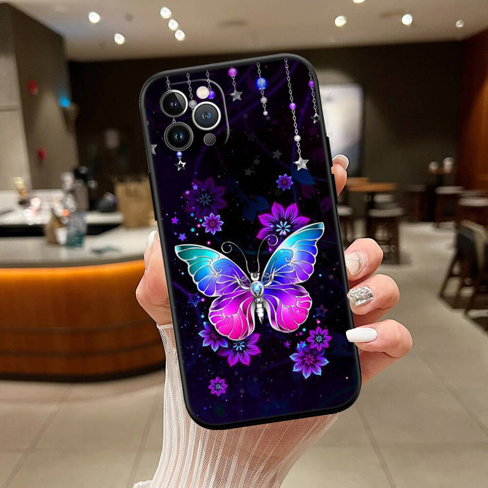 Colorful Butterfly Phone Case for Xiaomi Poco C40 C51 C50 C55 C65 C71 C75 C85 F8 F7 F6 F5 F3 F2 X7 X6 X4 X3 M7 M6 M5 M4 M3 M2 Pro