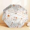 1pc Dragonflies Renewal Pattern Umbrella Design Automatic Opening and Closing Umbrella, High-quality Travel Umbrella,  c1128075