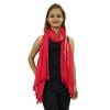 Индийский длинный шарф Dupatta Chunni из смесового шифона с запахом и кисточками