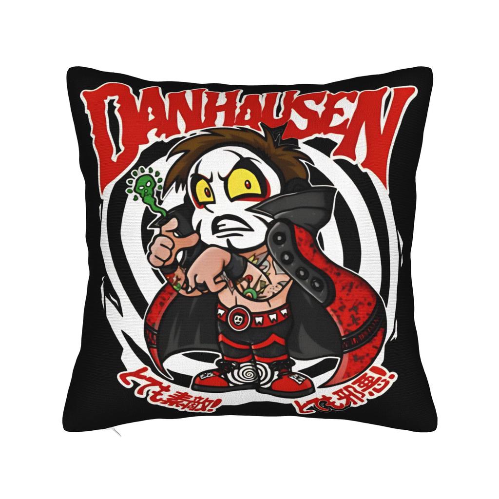 Decorative Pillow Covers Danhausen Wrestler Merch Bedroom Pillow Case Cover Zipper Multiple Sizes