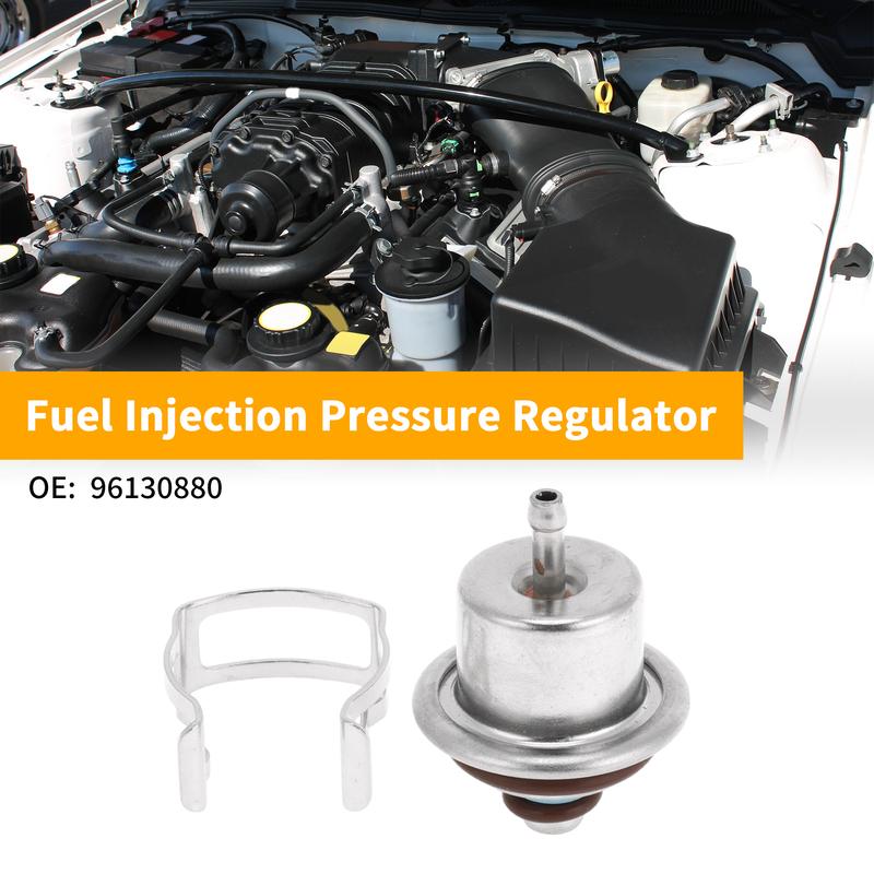 UXCELL Fuel Pressure Regulator for Chevy Silverado 1500 2003 No.96130880 Metal 1 Set