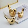 Minimalism Ceramic Bird Sculpture Figurine Luxury Home Decor Modern Bedroom Ornaments Desktop Accessories Animal Handicrafts