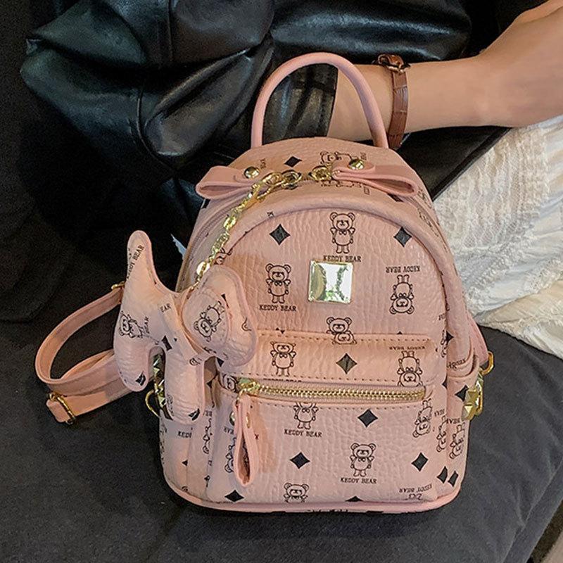 Fashion niche backpack women's 2025 new foreign style summer popular large-capacity girls college students portable backpack