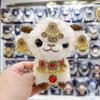 Ожерелье из баранины Синьцзяна: Фигурка куклы «Маленькая овечка» из Кашгара и DIY Украшение на лоб