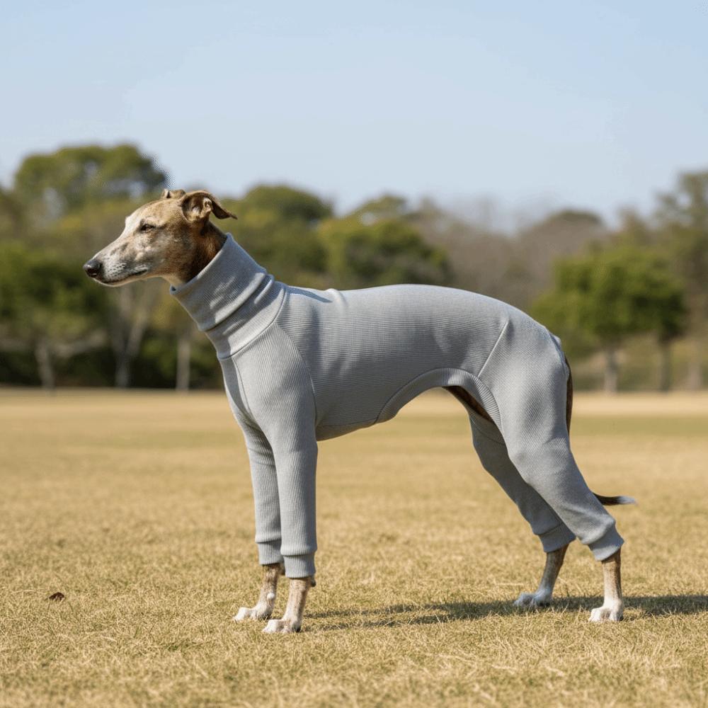 Soft Dog Jumpsuit Elastic Pet Pajamas Pet Sweater Dog Four Legged Clothes Indoor Wear