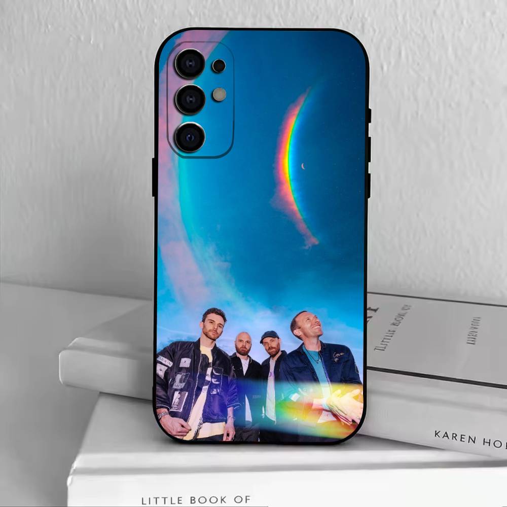Чехол для телефона Band C-Coldplay для Samsung S25, S24, S21, S22, S23, S30, Ultra, S20, Plus, Fe, Lite, Note, 10, Черный чехол