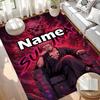 Custom Name Personalized Jujutsu Kaisen Print Carpet, Versatile Home Decor Rug, for Playroom, Apartment, Balcony, Entryway, Hallway Gift