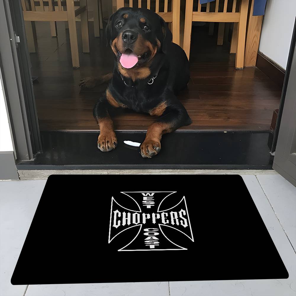 Коврик для пола West Coast Choppers в скандинавском стиле, домашний придверный коврик, коврики для ванной-туалета, коврик для декора спальни, отеля