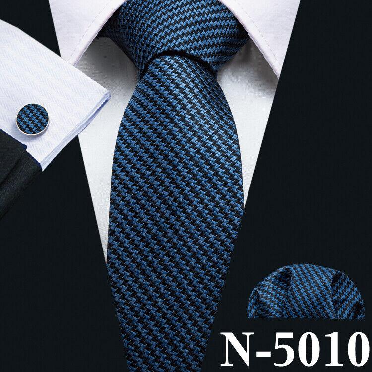 Barry Wang 200 Colours Ties Mens Paisley Striped Geometric Neckties Set Wedding