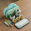 Chinese style Guochao Qianli Jiangshan tea set merchandise gifts business souvenir set company corporate activities small gifts