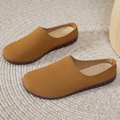 Тапочки нового стиля Повседневная обувь Дышащие С полуподдержкой Мягкая подошва Женская обувь Универсальная обувь