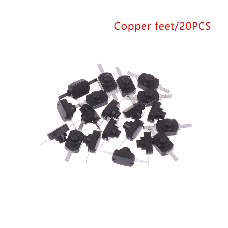 1208YD 1288BM Mini Push Button Switch Self Lock Switch Latching On Off Switch Micro Switch For Electric Torch Flashlight