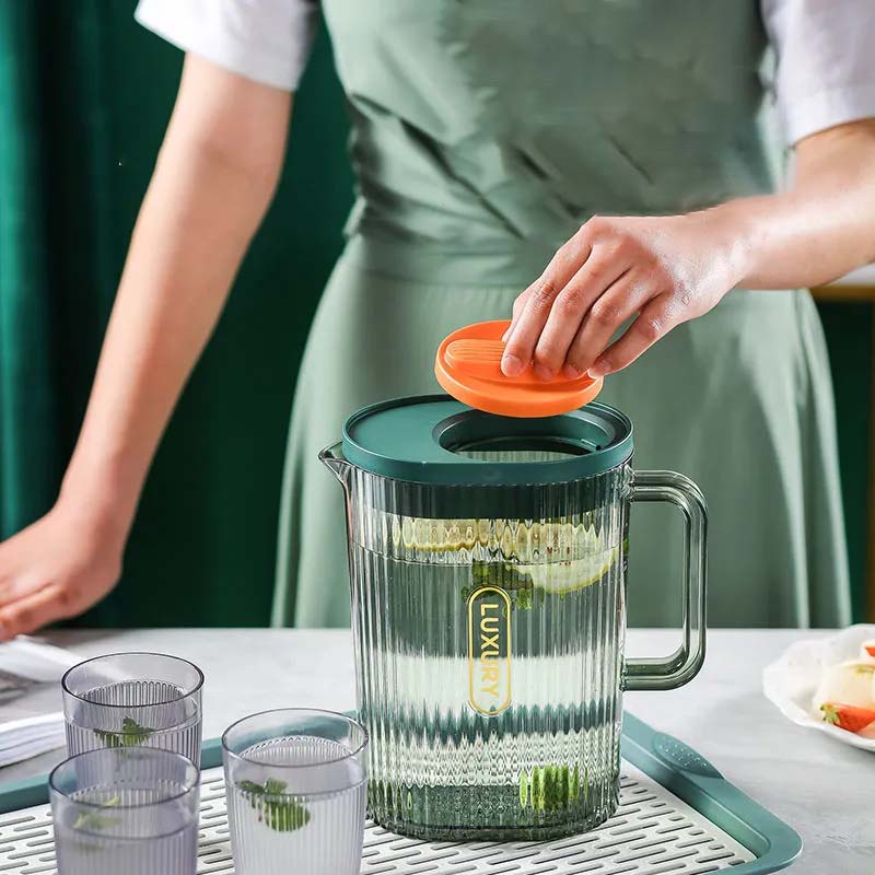 Пластиковый чайник для холодной воды, термостойкий чайник, большая емкость, бытовой пищевой кувшин для сока, молока, воды, контейнер, бутылка, заварочный чайник