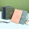 A5 Size A5 Notebook Horizontal Line Loose-Leaf Book New Leather Notebook