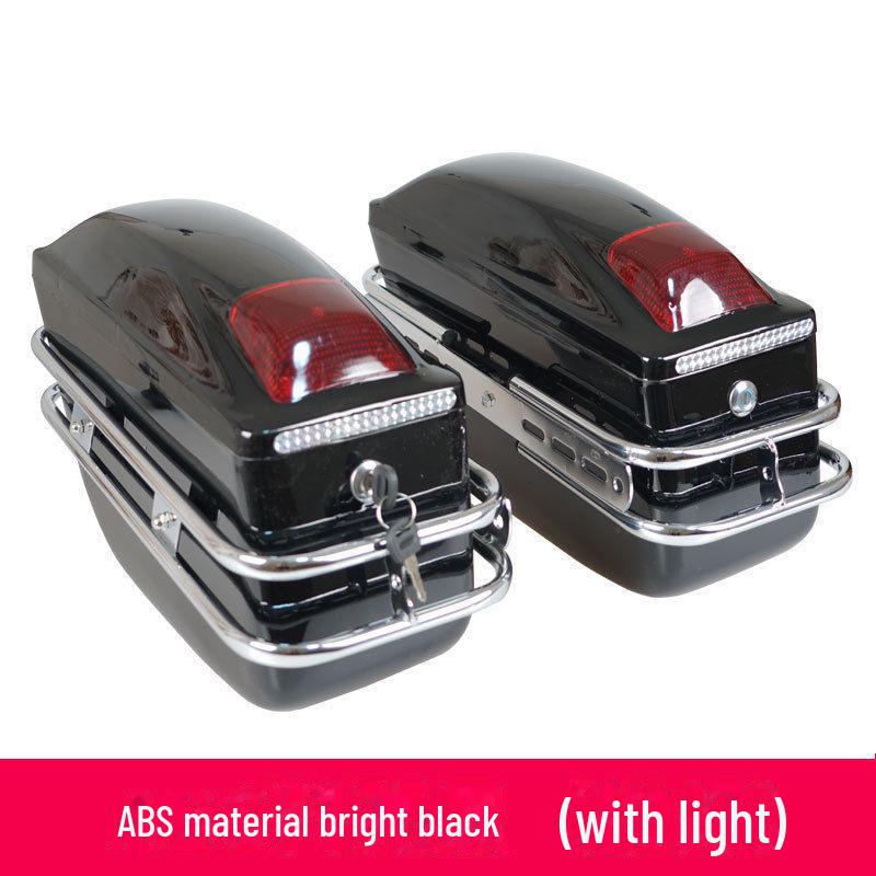 Боковой кофр для мотоцикла K6 с фарами — 2 или 3 кофра, модифицированный багажник и задний кофр из ABS