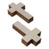 Cross Shaped Blank Wood Cutouts Nature Unfinished Wooden Pieces Wooden Pieces  DIY Arts Craft