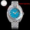 Custom Buckle Bracelet Steel Bezel 42mm Sapphire Glass 20ATM Water Resistant NH35 Automatic Mens Dive Watch Reloj Hombre