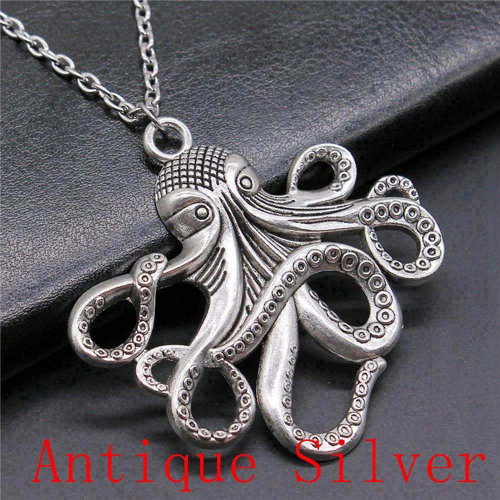 Mermaid Ocean Pendant Necklaces Necklace With Chain For Women DIY Jewelry Making Findings