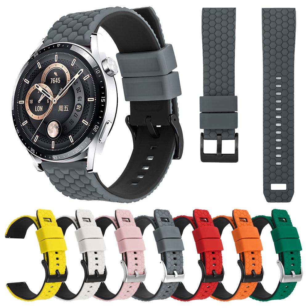 Ремешок для HUAWEI WATCH GT 3 46мм 42мм GT3/GT Runner/GT 2 Pro Браслет для HUAWEI WATCH 3 Pro Силиконовый ремешок Смарт-часы Ремешок для часов