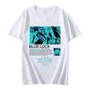 Забавная футболка с принтом японского аниме Blue Lock Rin Itoshi, мужская и женская модная летняя повседневная футболка высокого качества с короткими рукавами, уличная одежда