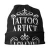Tattoo Artist Art Job Ink Unisex Slouchy Beanie Hats Women Unisex Hippie Knitting Skullies Beanies Caps for Outdoor Ski