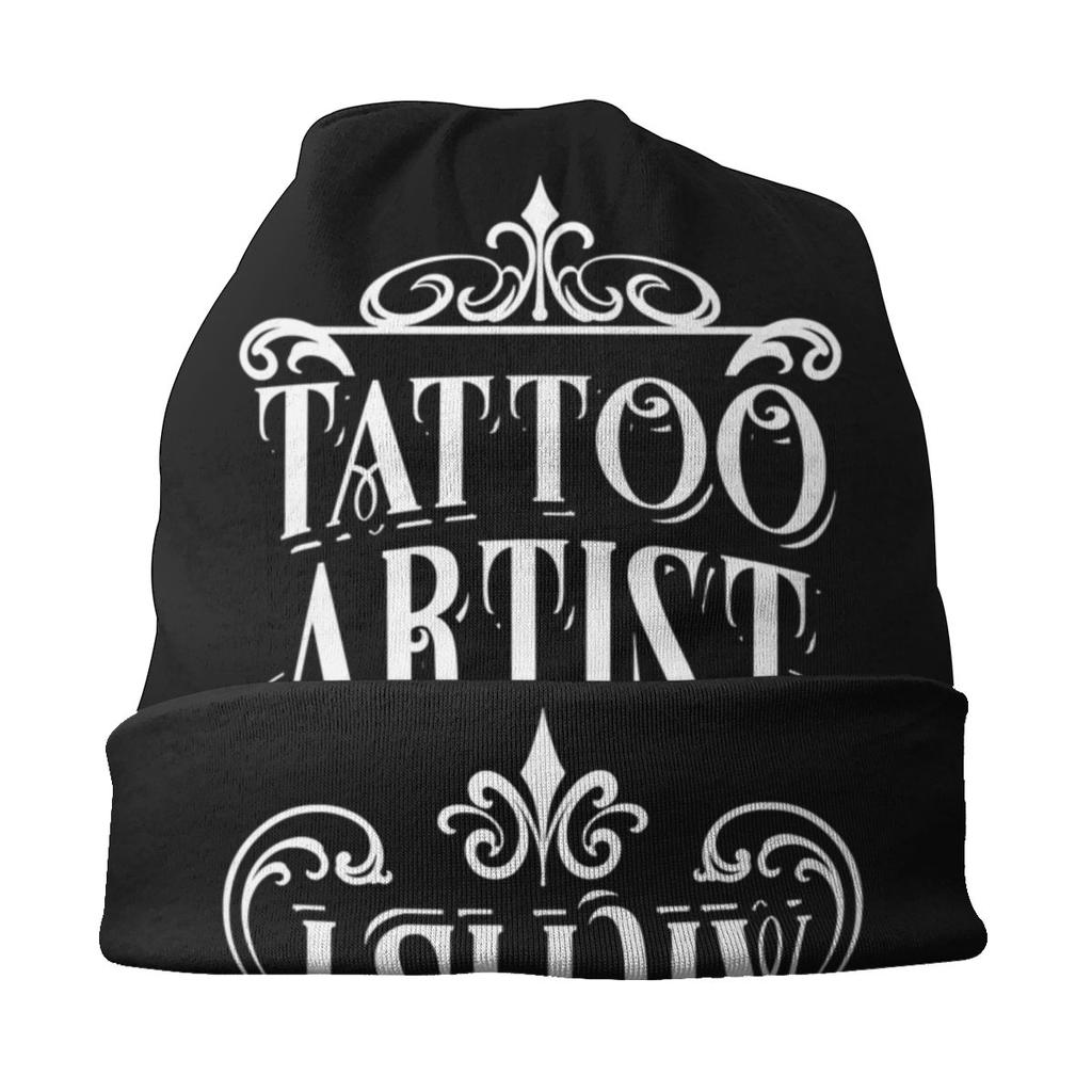 Tattoo Artist Art Job Ink Unisex Slouchy Beanie Hats Women Unisex Hippie Knitting Skullies Beanies Caps for Outdoor Ski
