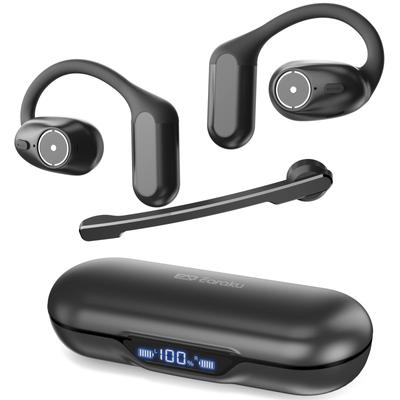 Bluetooth-гарнитура, высококачественные съемные открытые наушники с наушниками для OWS, которые можно использовать в одном ухе или в обоих ушных крючках, шумоподавление Bluetooth ENC
