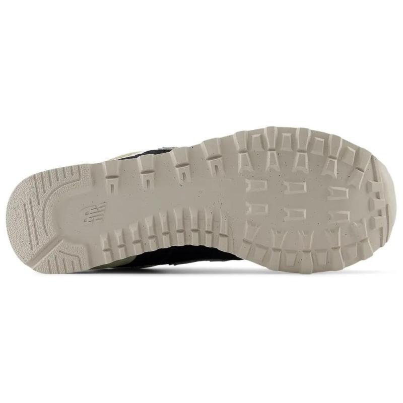 New Balance 574 Черные кроссовки из кости слона женские WL574DK2