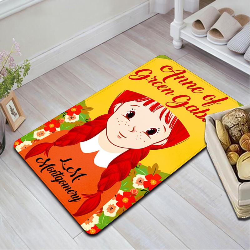 Anne of Green Gables Rug Floor Mat for Living Room or Bedroom Soft and Comfortable Carpet a Gift for Birthday and Holiday.NFF0928013