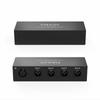 Cubilux XLR пассивный 1 x XLR female на 4 x XLR male сбалансированный 1 4 алюминиевый корпус сплиттер 4-канальный сплиттер, сплиттер, вход, выходы, микрофон/линия