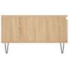  Coffee Table, Sonoma Oak, 90x60x35 Cm, Wood-based Material