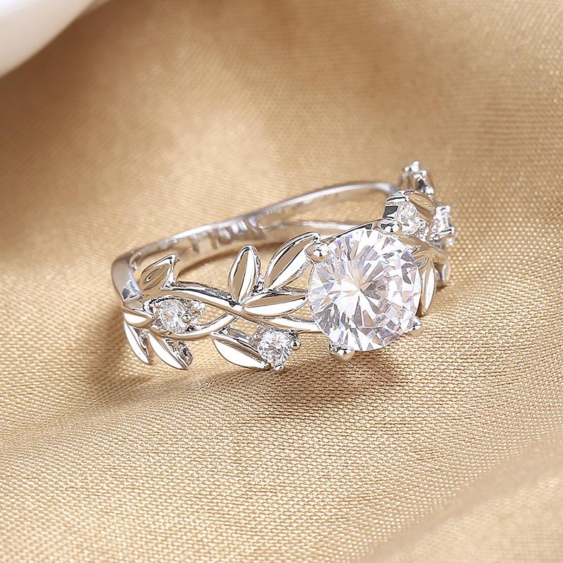 Классическое кольцо Lindon из медного сплава с цирконием, женские ювелирные изделия, свадебный подарок для вечеринки