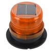 Solar Beacon Light Caution Light 8 LED Dusk To Dawn Sensor 1200mAh Battery Safety Strobe Light for