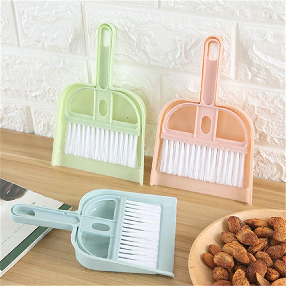 Hair Plastic Multipurpose Table Mini Cleaning Tool Cleaning Brush Dust Shovel Broom Dustpans Set
