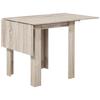 Four-Seater Drop Leaf Dining Table - Wood Effect
