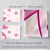 3Pcs Pink Panther Party Bedding Sets For All Sizes New 3D Printed Bed Cover Comforter Duvet Cover Pillowcase Bedroom Decoration