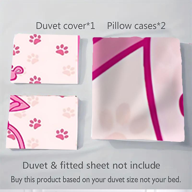 3Pcs Pink Panther Party Bedding Sets For All Sizes New 3D Printed Bed Cover Comforter Duvet Cover Pillowcase Bedroom Decoration
