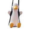 Cute Swing Duck Car Mirror Hanging Accessories Car Decoration Charm Pendant Swing Car Hanging Ornament Suitable for Car