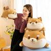 New Round Ball Shiba Inu Doll Cute Puppy Plush Toy Creative Wide Body Throw Pillow Children's Doll