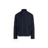Polo SS22 Solid Color Linen Jacket Men Jacket Navy-Blue MNPOOTW16020807-410