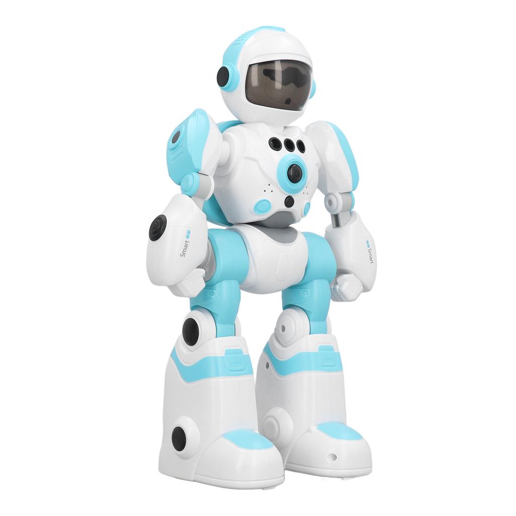 Children Remote Controlled Robot Toy with Voice Changing Modes Colorful Light Intelligent Programmable Robot