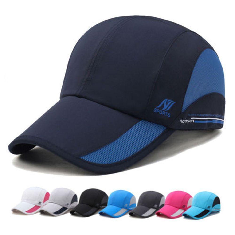 Women's Fashion Outdoor Waterproof Mesh Sun Visor Breathable Hat Sport Baseball Cap