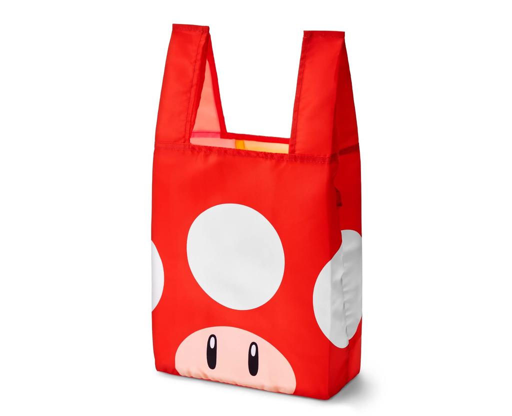 Пакет для упаковки подарков для домашней вечеринки Супер Марио S и 2-сторонний (Супер гриб)