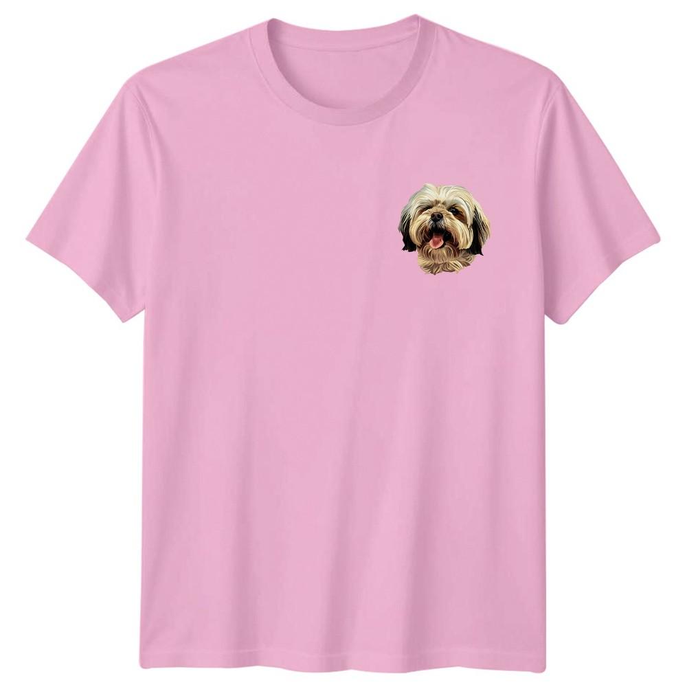 Shih Tzu Dog Animals Unisexs T Shirt Unisexs Tee Graphic Unisex Top Pet Lover