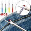 4/1Pcs Plastic Handle Sewing Thread Cutter Seam Ripper Kit Crafting Stitch Unpicker DIY Cross-Stitch Clothes Tag Remover Tools