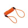 Motorcycle Helmet Reminder Spring Cable Lock Anti-Theft Rope Disc Lock Bicycle Security Theft Protection Travel Wire Rope