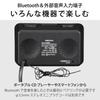 OHM AudioComm Bluetooth Радиочасы Цифровые часы Беспроводная колонка AM/FM RAD-MBT101Z 03-0775